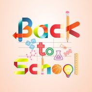 Back to school Vector illustration N16