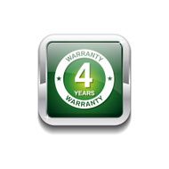 4 Years Warranty Green Vector Icon Button N5