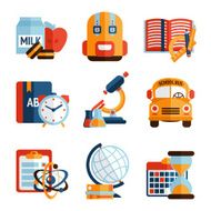 Education Icons Set N8