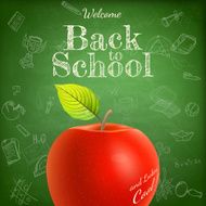 Welcome back to school template EPS 10 N5