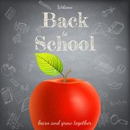 Welcome back to school template EPS 10 N6