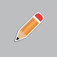 Pencil Vector Icon N2