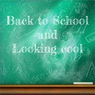 Back to school template design plus EPS10