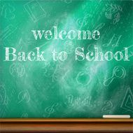 Back to school template design plus EPS10 N4