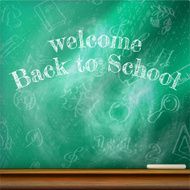 Back to school template design plus EPS10 N7