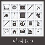 School icons N18