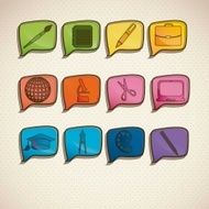 School icons N34