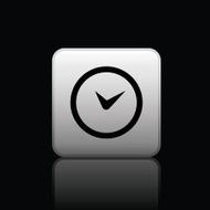 clock button icon