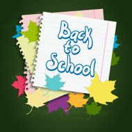 Back to School Vector Design element N4