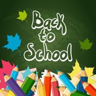 Back to School Vector Design element N16