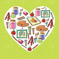 Art stationary pattern N4