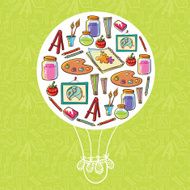Art stationary pattern N5