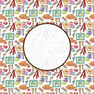 Art stationary pattern N8