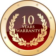 Ten Years Warranty