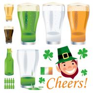 Irish Beer and Ten Green Bottles