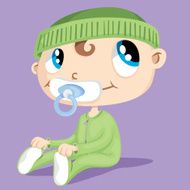 Sitting baby N3