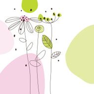 Floral background N13