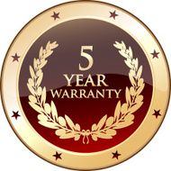 Five Year Warranty Shield