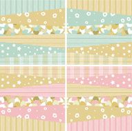 Baby boy and girl patterns