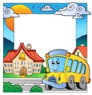 School theme frame 5