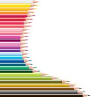 vector set of colored pencils N2