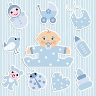 baby boy stickers N3