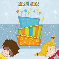 Kids celebrating birthday party N2