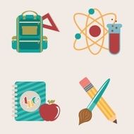 Education icons N43