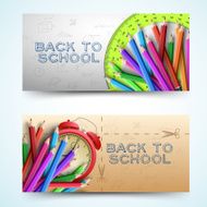 Back To School Banners Set N7