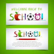 Back To School Banners Set N8