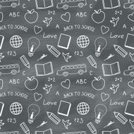 Back to School Chalkboard Pattern