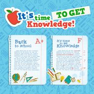 Back To School Banners Set N13