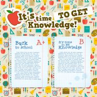 Back To School Banners Set N14