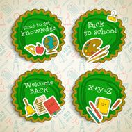 Back To School Banners Set N15