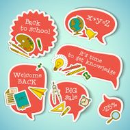 Back To School Banners Set N17