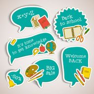 Back To School Banners Set N18