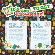 Back To School Banners Set N19