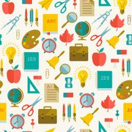 Back To School seamless pattern N32