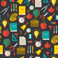 Back To School seamless pattern N33