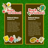 Back To School Banners Set N20