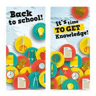 Back To School Banners Set N24
