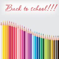 vector set of colored pencils N11