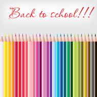 vector set of colored pencils N12