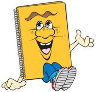 animated composition book