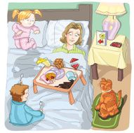 Mother&#039;s Day Cartoon