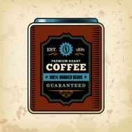 Coffee &amp; Tea Objects - Tin