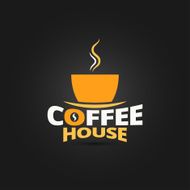 coffee cup design menu background