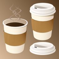 Coffee in Disposable Cups