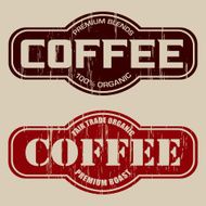 Vintage Coffee Label N3
