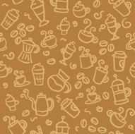 seamless pattern coffee